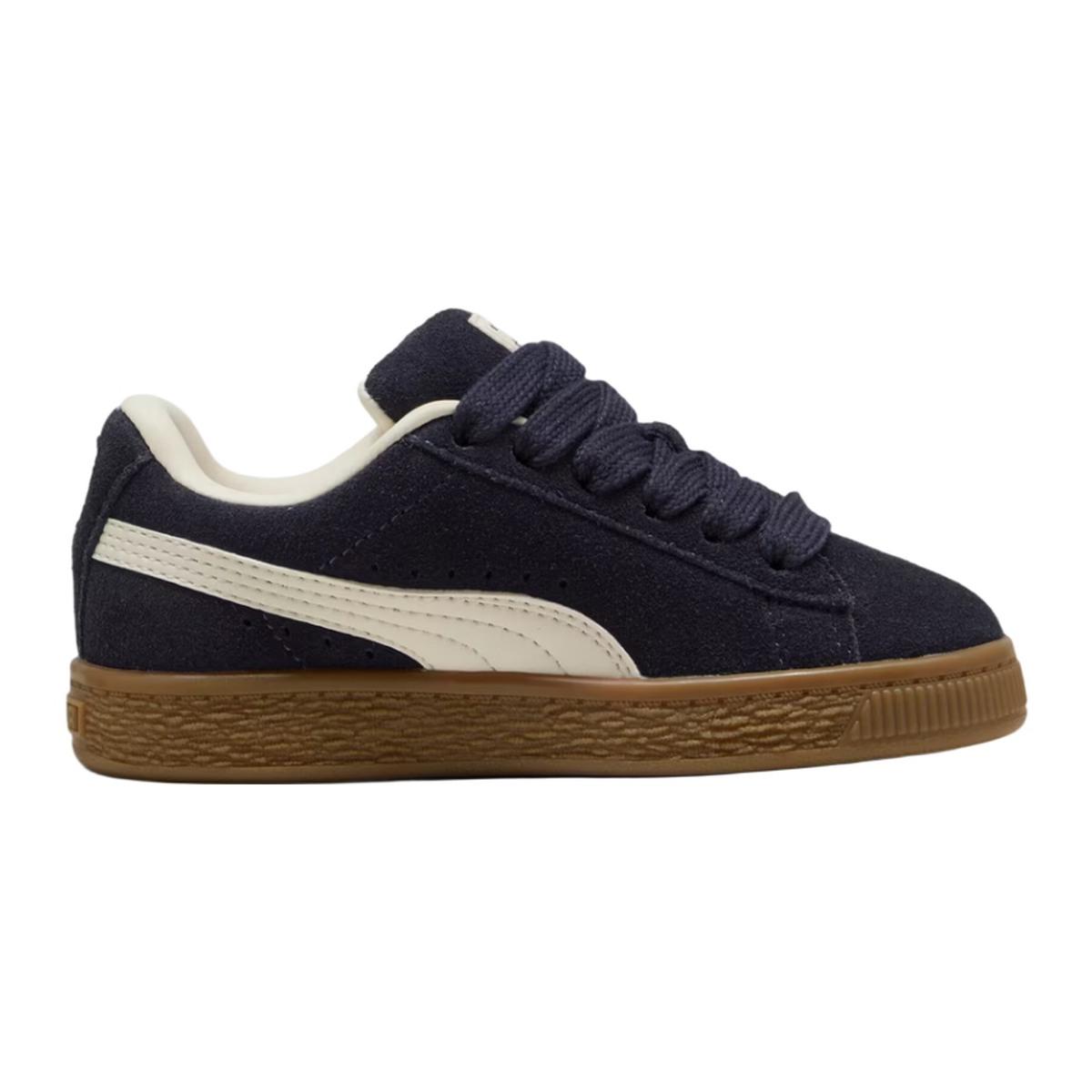 PUMA Suede XL PS Sneakers Bambino Blu Navy e Avorio