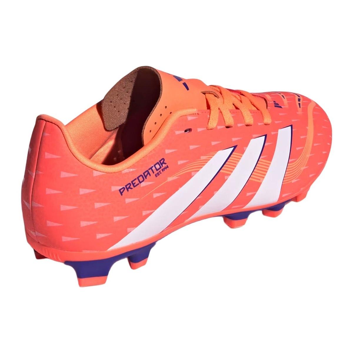 Adidas Predator Club FG/MG J Scarpe Calcio Bambino Rosso/White/Beaora