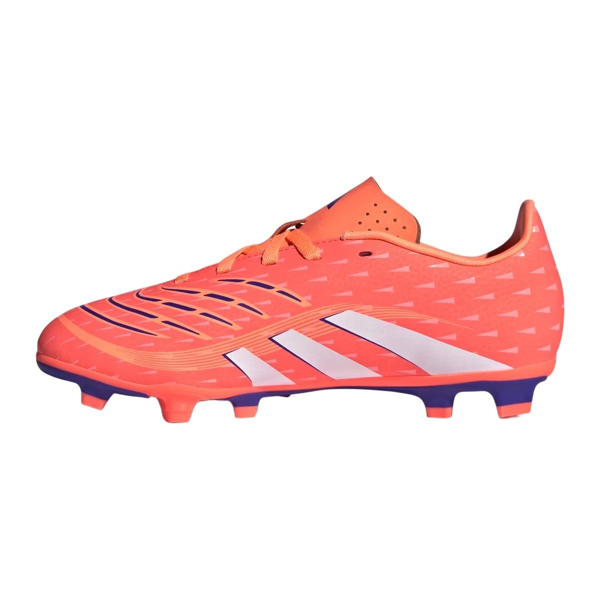 Adidas Predator Club FG/MG J Scarpe Calcio Bambino Rosso/White/Beaora
