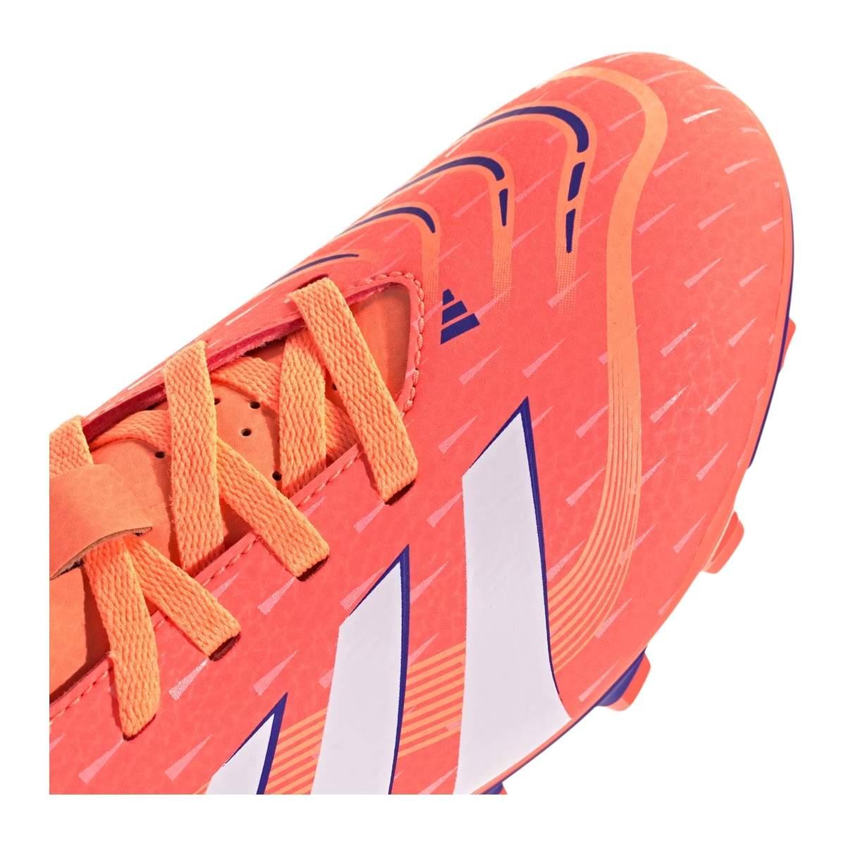 Adidas Predator Club FG/MG J Scarpe Calcio Bambino Rosso/White/Beaora