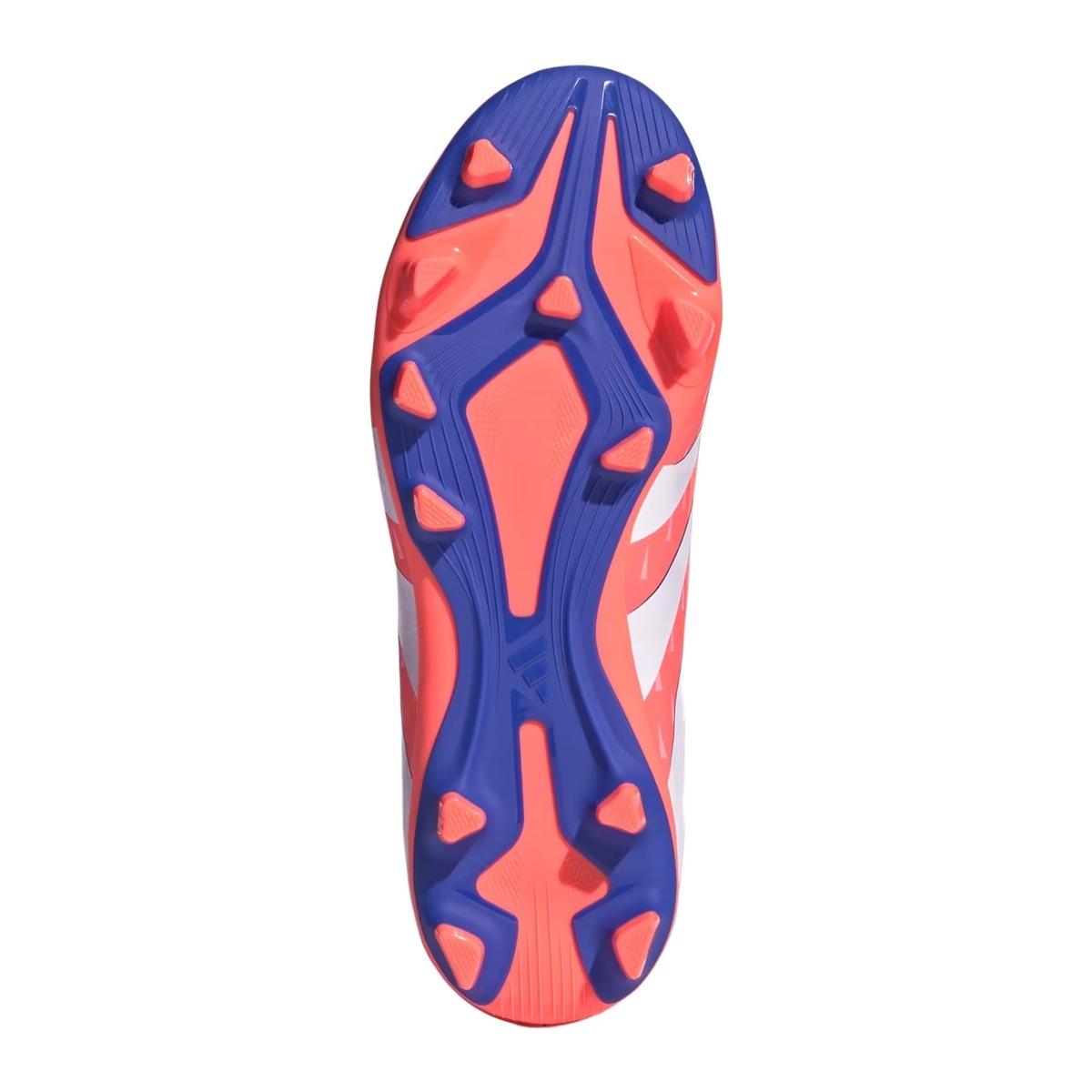 Adidas Predator Club FG/MG J Scarpe Calcio Bambino Rosso/White/Beaora