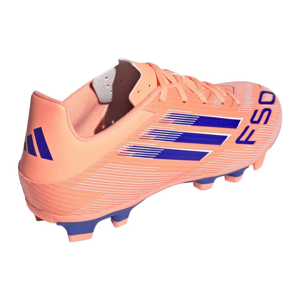 Adidas F50 Club FG/MG Scarpe Calcio Uomo Arancione Blu Bianco