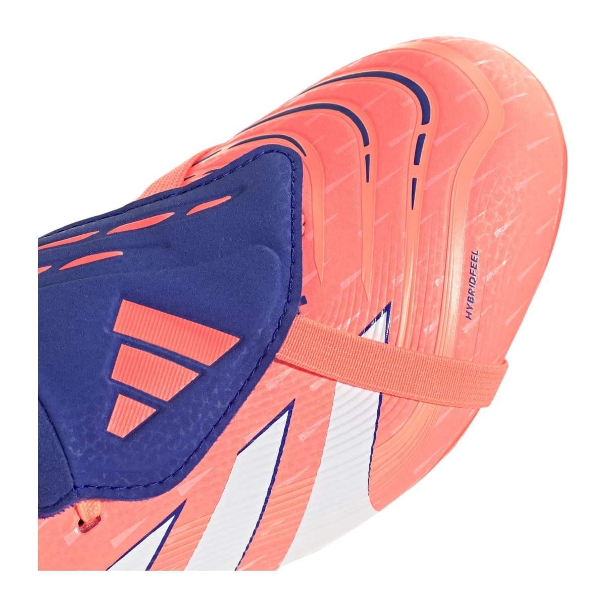 Adidas Predator League Ft FG/MG J Scarpe Calcio Bambino Arancione/Bianco