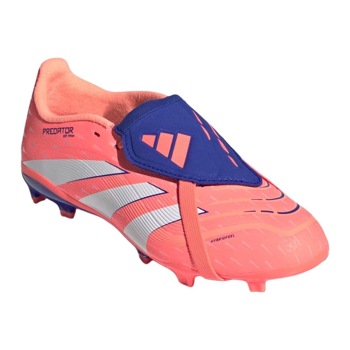 Adidas Predator League Ft FG/MG J Scarpe Calcio Bambino Arancione/Bianco