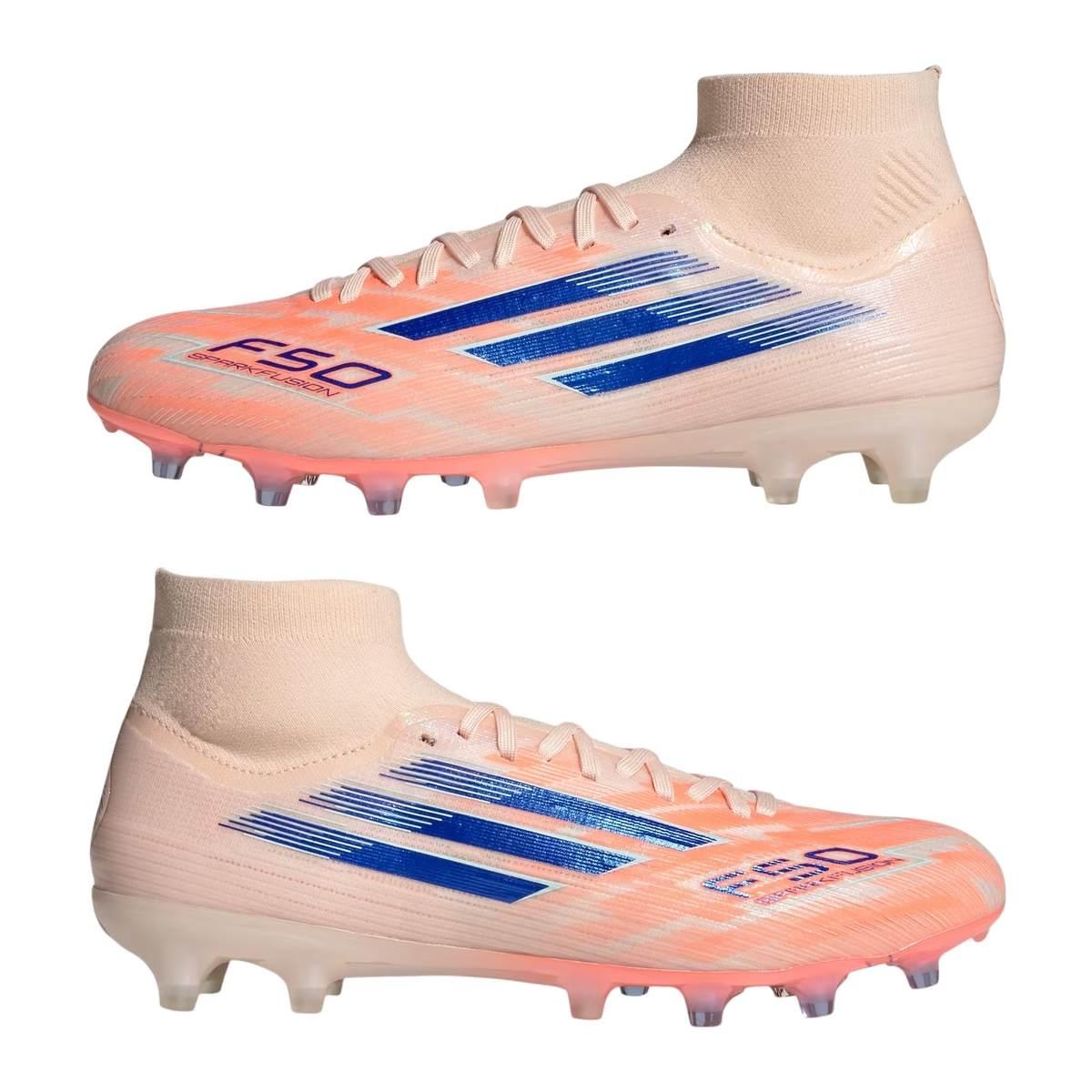 Adidas F50 Sparkfusion Pro Scarpe Calcio Uomo Blu Arancio