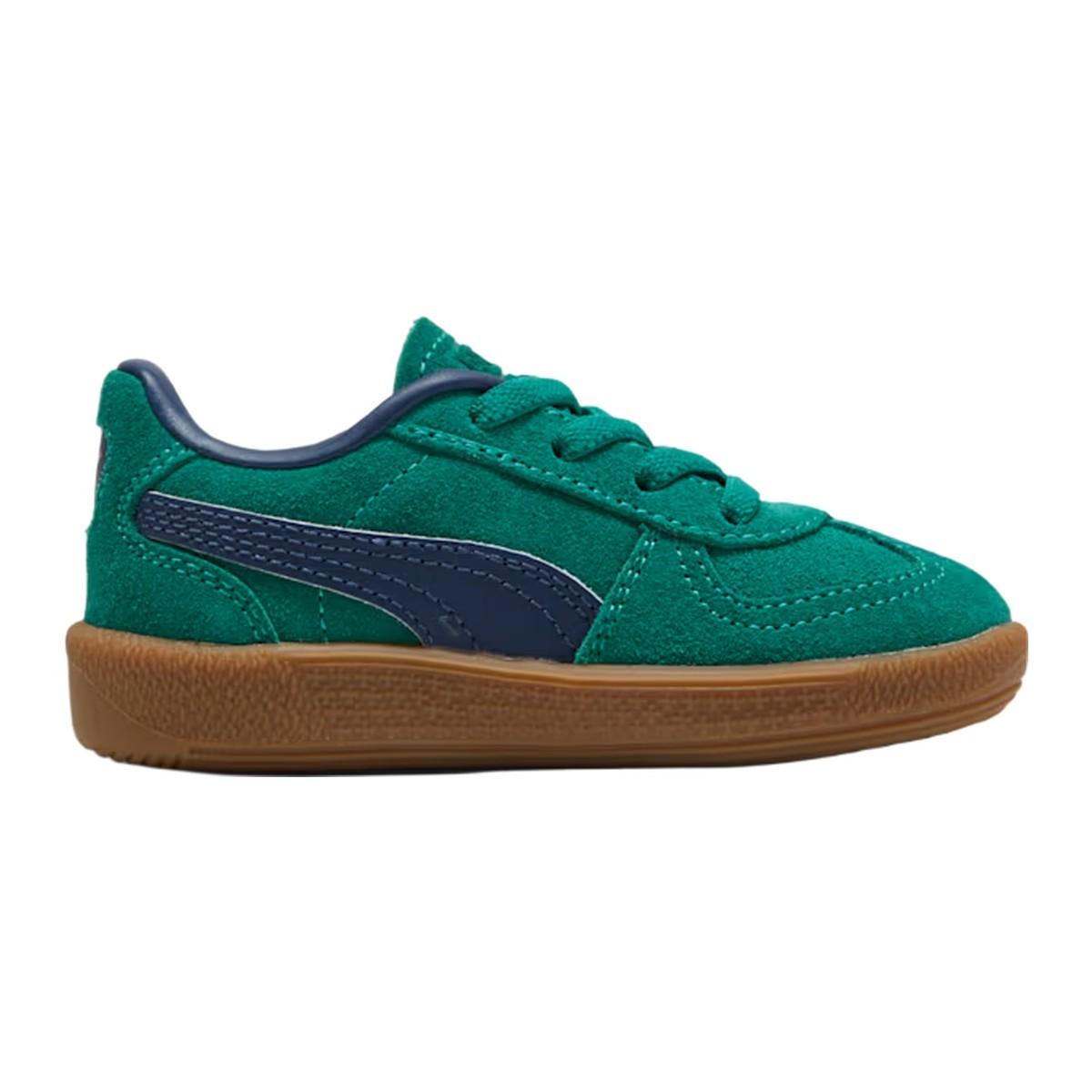 PUMA Palermo Ps 35 Scarpe Sneakers Bambino Wildgreen/Persianblue