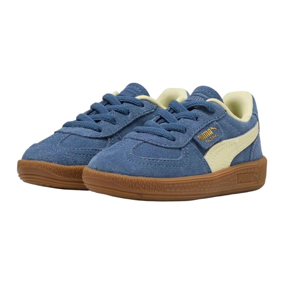 PUMA Palermo Ac Inf 33 Scarpe Fitness Neonato Darkindigo/Goldmoon