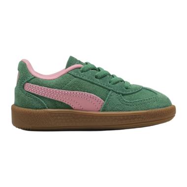 PUMA Palermo Ac Inf Scarpe Fitness e Training Neonato Verde Archivio/Rosa