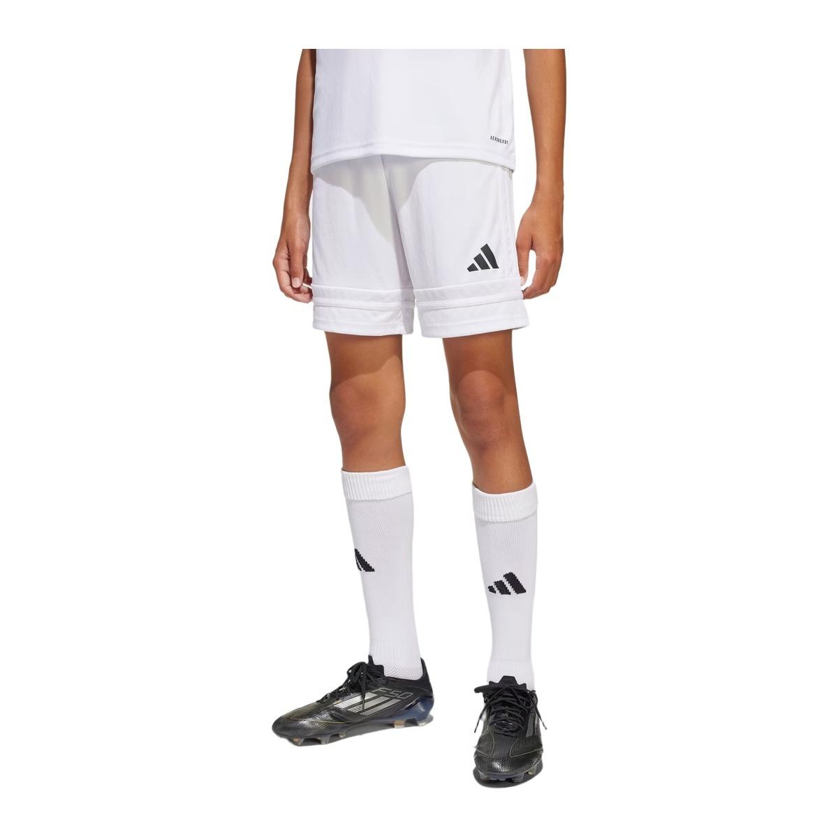 Adidas SQUA25 SHO Y Pantaloncini Da Calcio Bambino Black/White