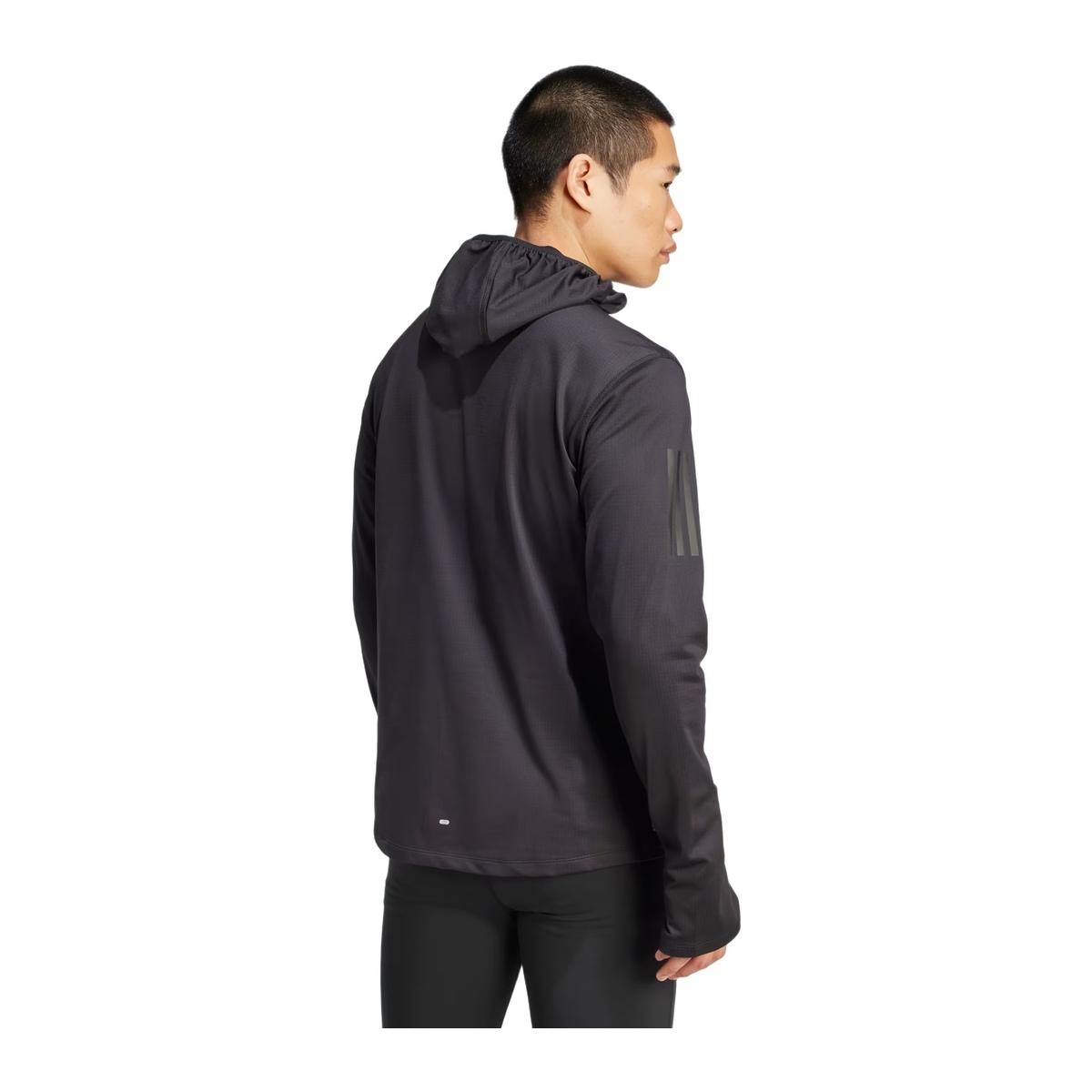 Adidas Otr B Win Hz Felpa con Cappuccio Uomo Fitness e Training Nero