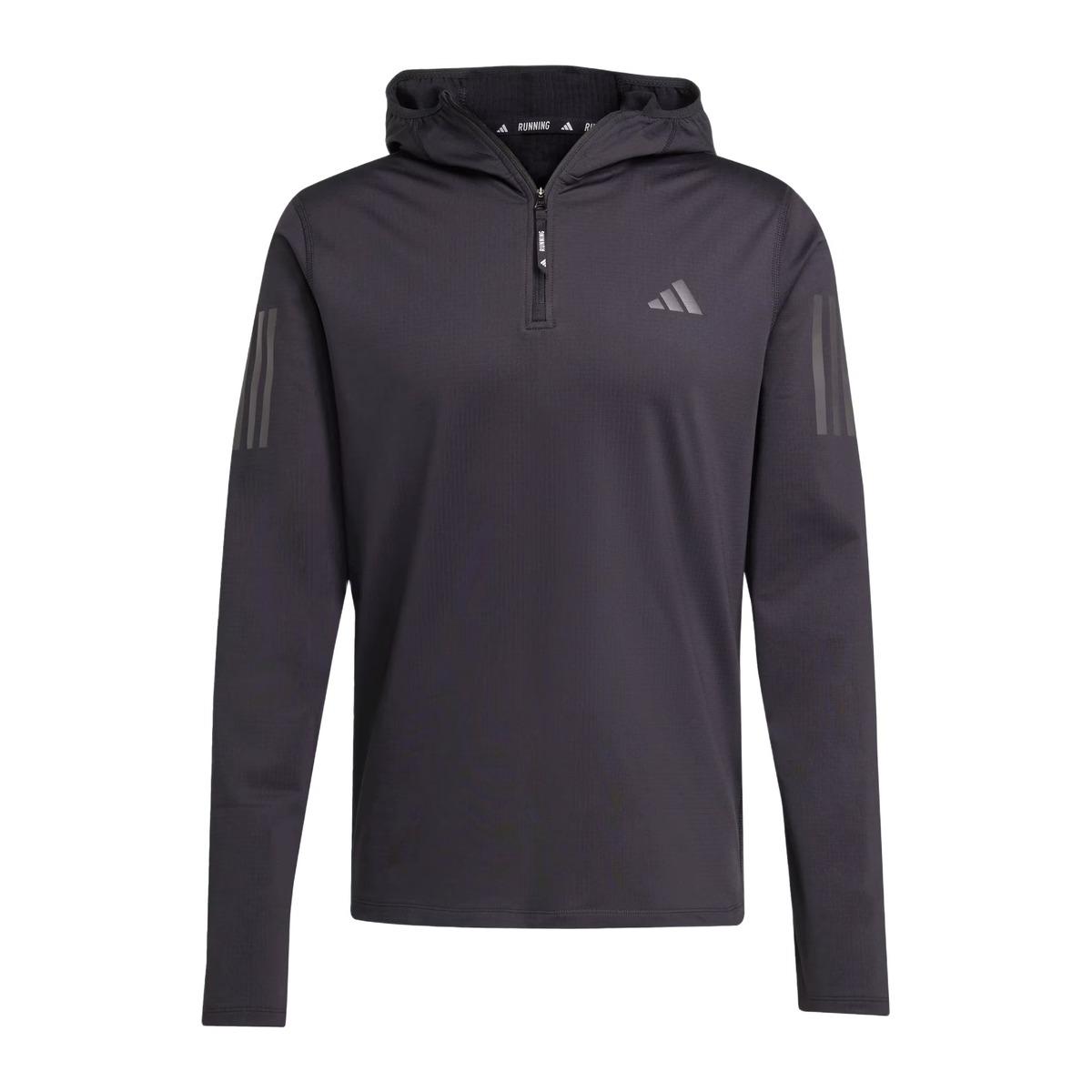 Adidas Otr B Win Hz Felpa con Cappuccio Uomo Fitness e Training Nero