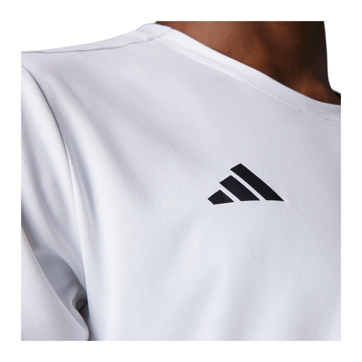 Adidas Adizero E Tee White T-Shirt Running Uomo Bianco