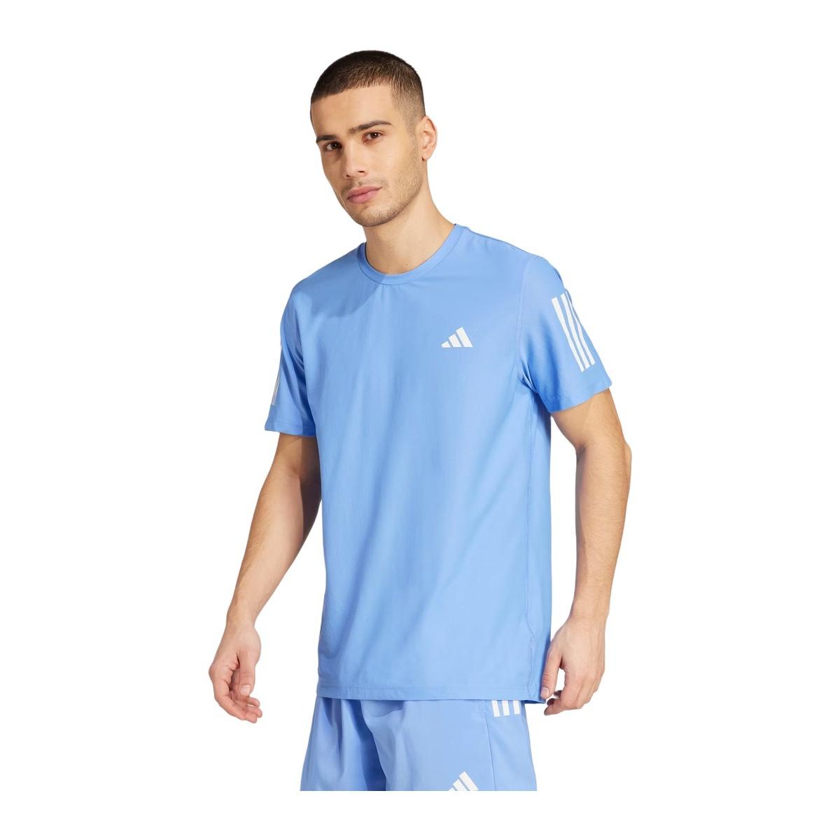 Adidas Otr B Tee Blufus T-Shirt Running Uomo Blu