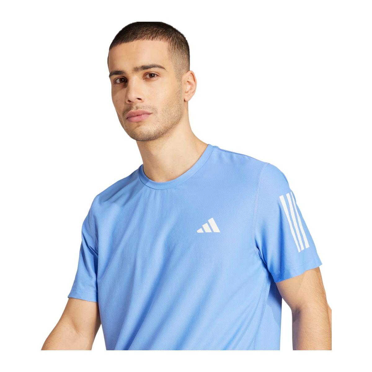 Adidas Otr B Tee Blufus T-Shirt Running Uomo Blu