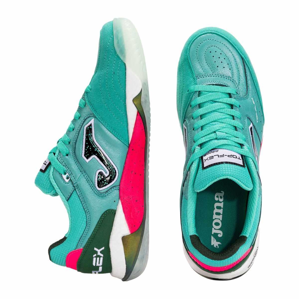 JOMA Top Flex Plus 15 Scarpe Calcio Calcetto Uomo Turchese