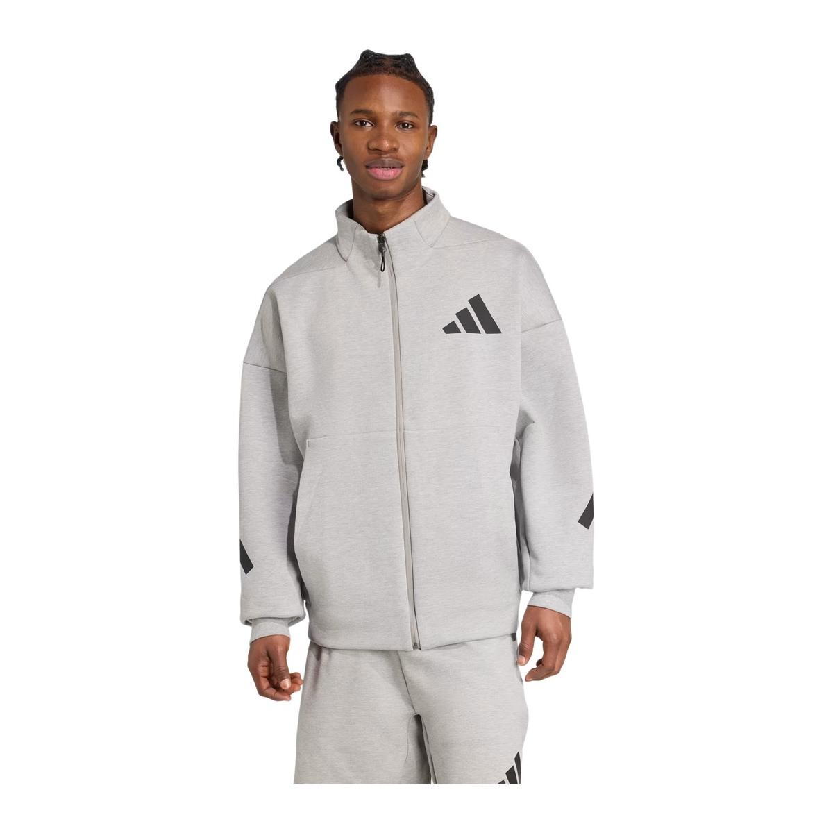 Adidas M Z.N.E. TT Giacca Fitness Uomo Grigio