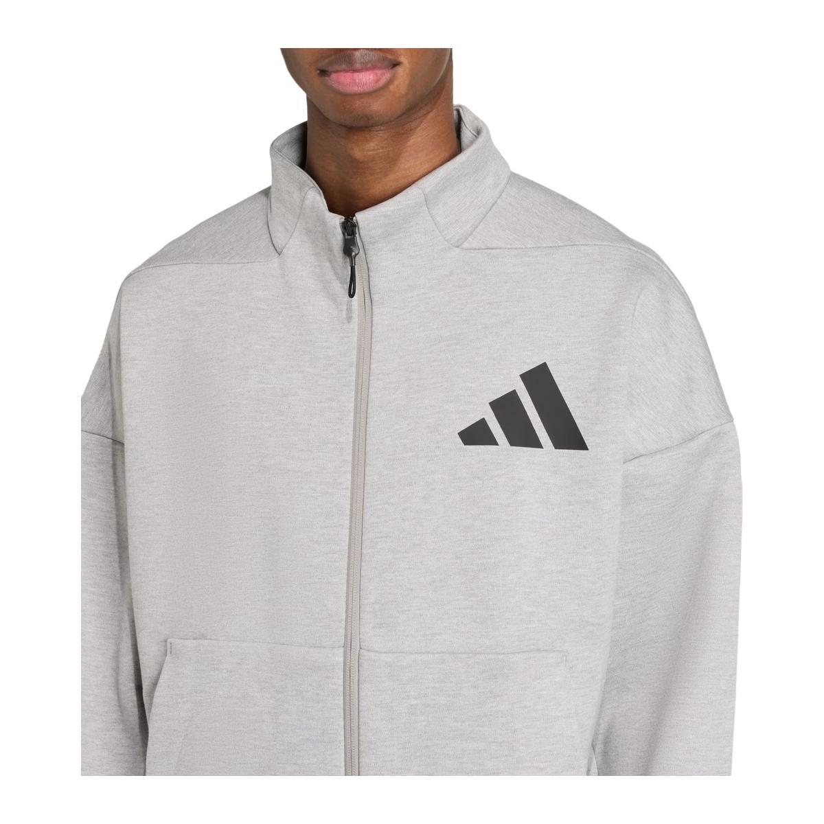 Adidas M Z.N.E. TT Giacca Fitness Uomo Grigio