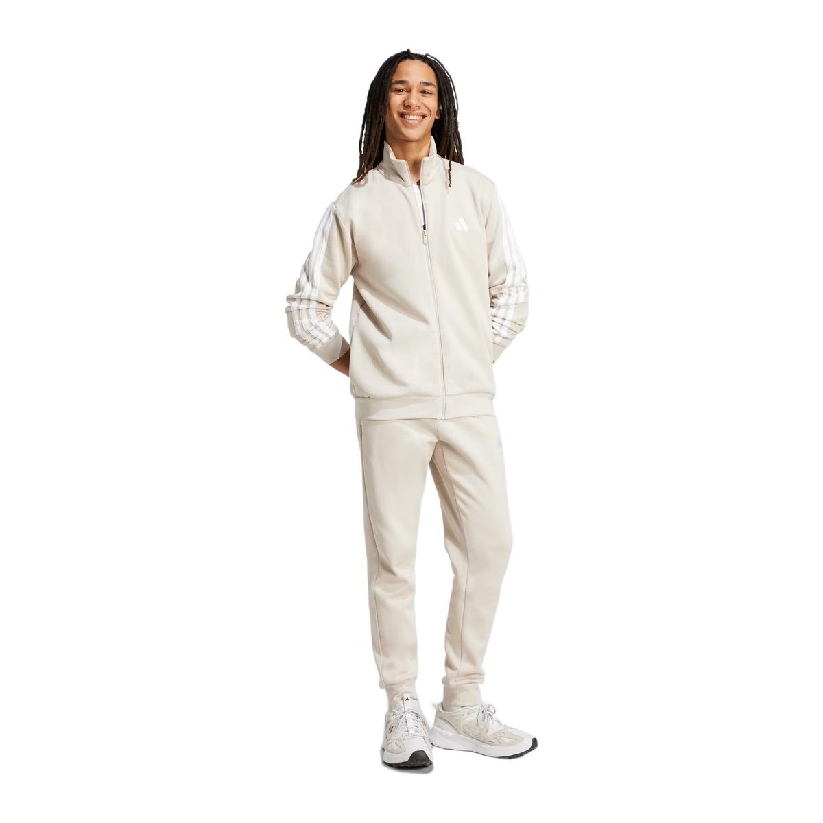 Adidas M 3S FL TT TS Wonalu T-Shirt Fitness Uomo Blu