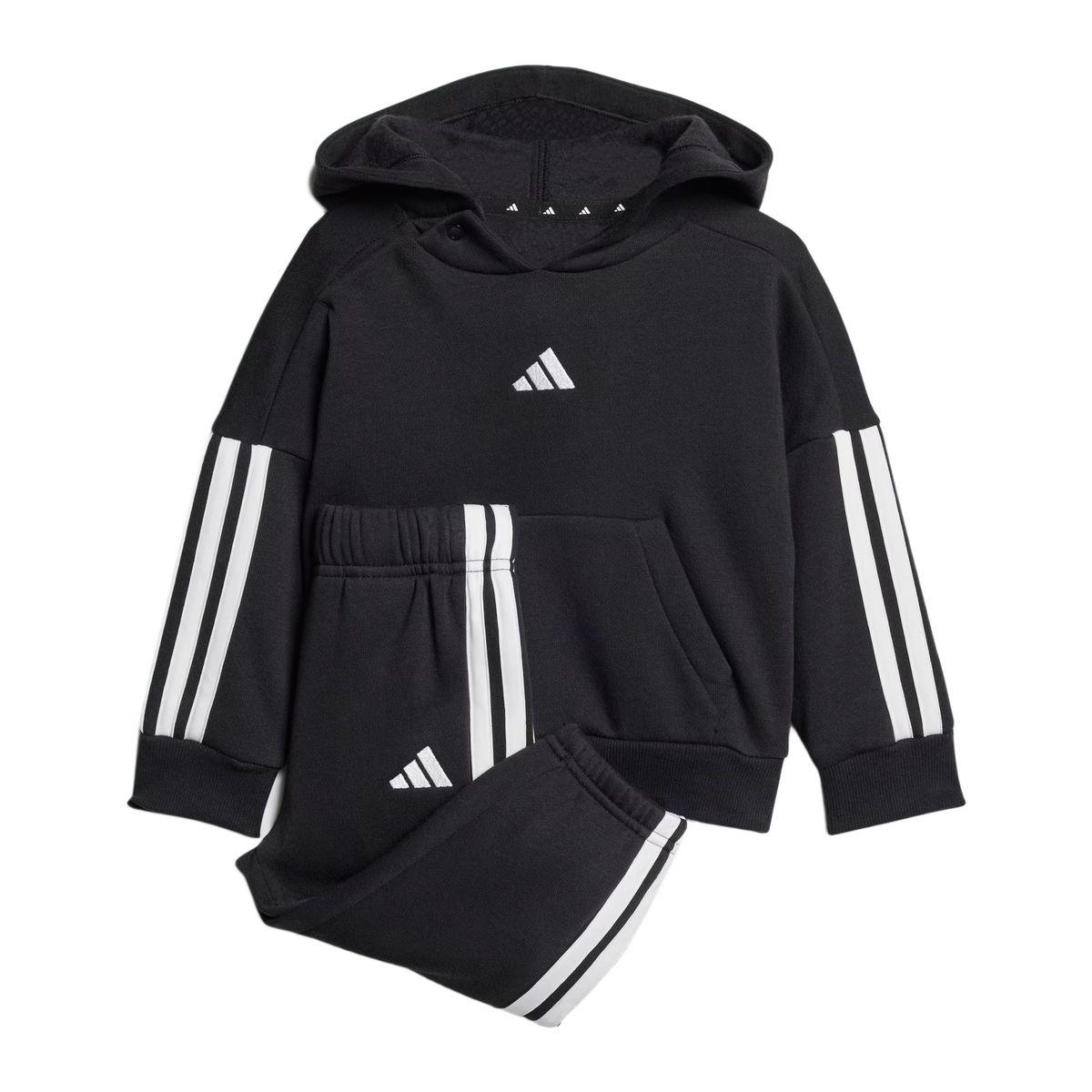 Adidas 3S FL HD Essentials Joggers Set Tuta Infant 0-3 Anni