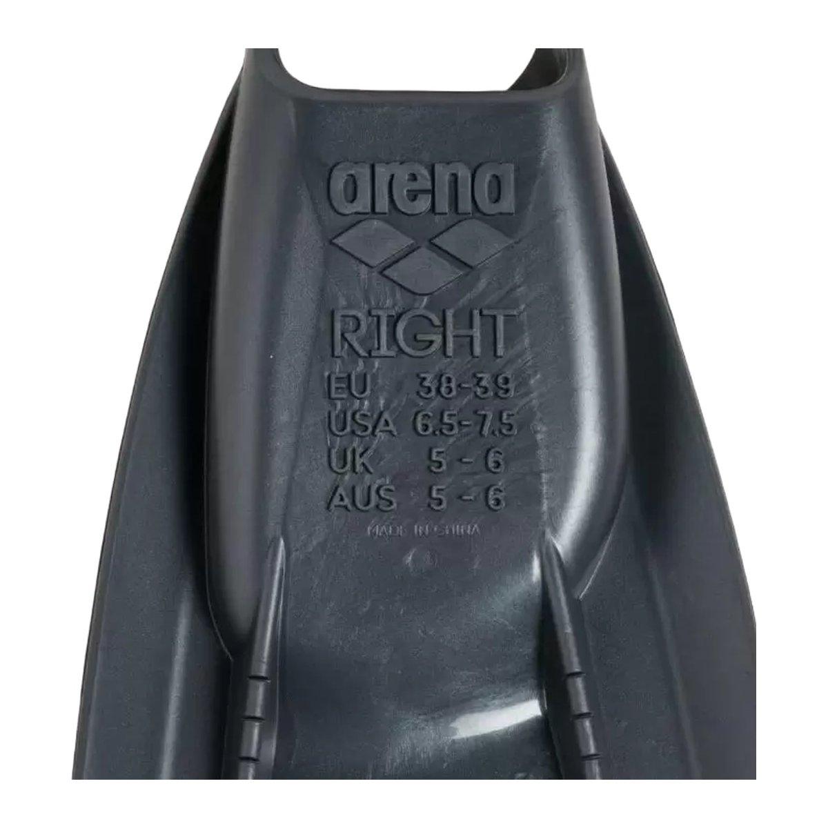 Arena Powerfin Pro II Pinne Nuoto Unisex 100-BLACK