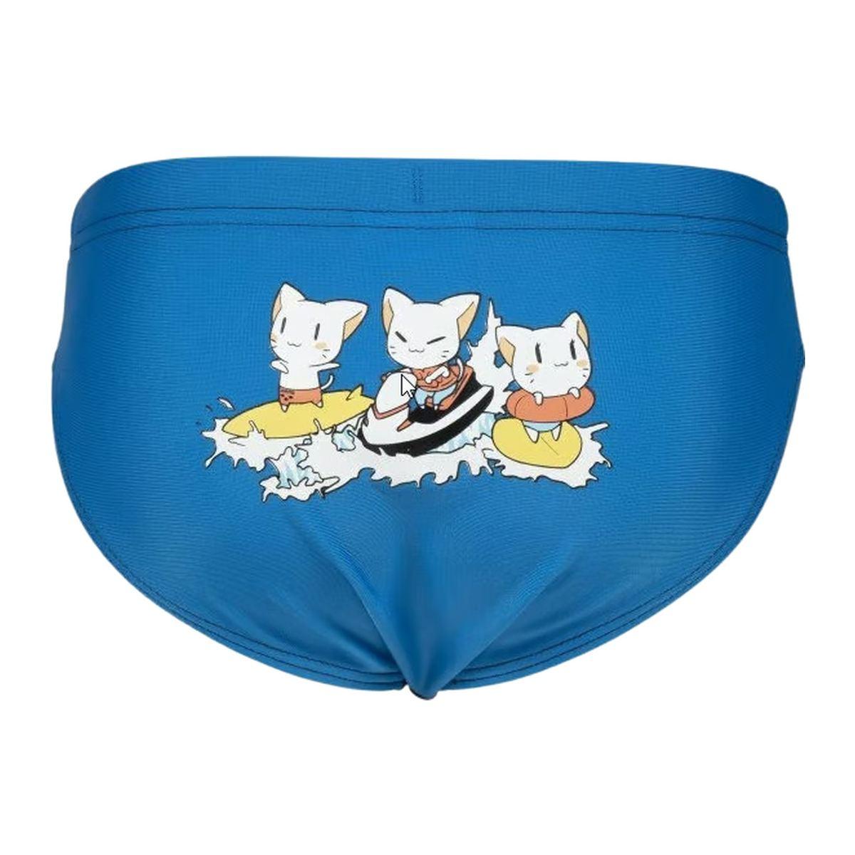Arena Friends Kids Boy Brief 780, Slip Da Nuoto Per Bambini, Colore Navy-Turquoise