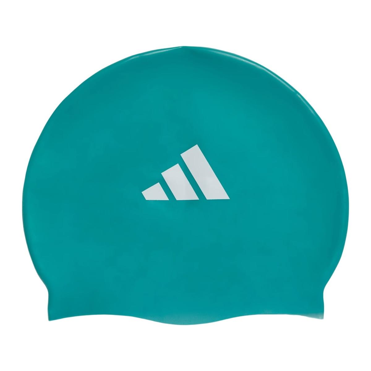 Adidas Kids 3S Cap Cuffia Da Nuoto Per Bambini - Purtea/White