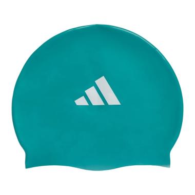 Adidas Kids 3S Cap Cuffia Da Nuoto Per Bambini - Purtea/White
