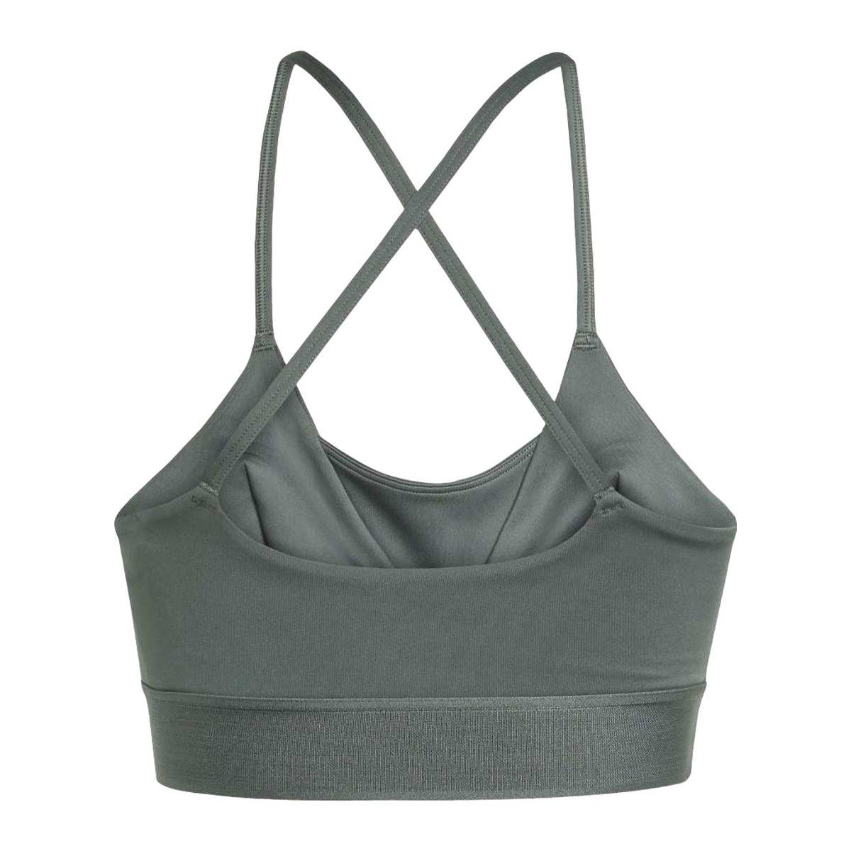 Adidas Hyg Shn Bralette Reggiseno Fitness E Training Donna Legivy/Grey