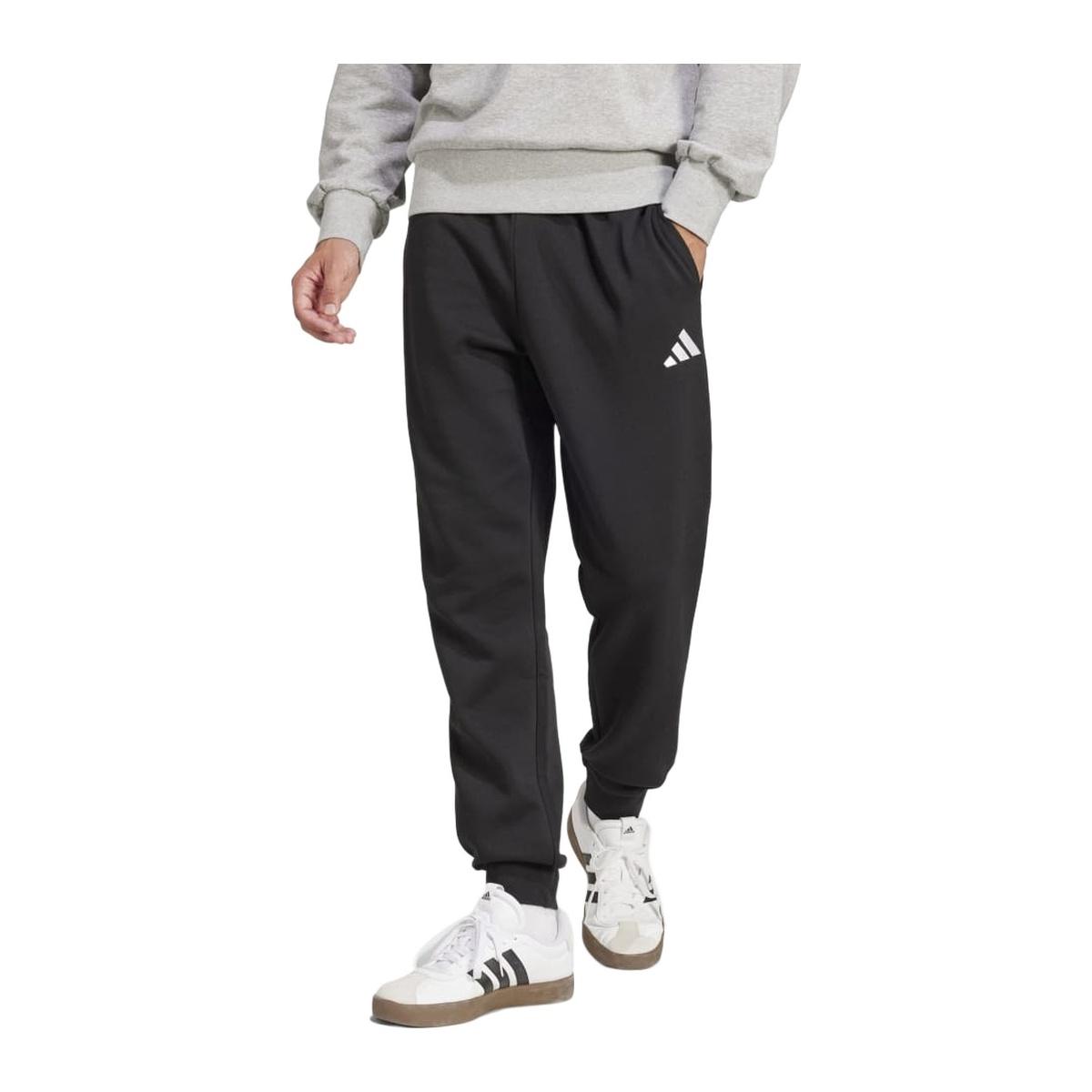 Adidas M Feelcozy Pant Pantaloni Fitness e Training Uomo Nero/Bianco