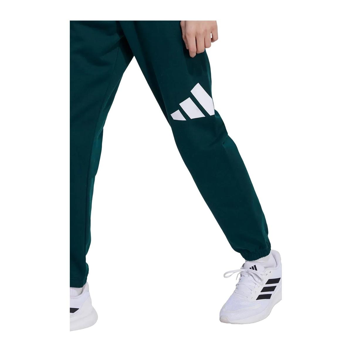 Adidas J Bl Fl Jog 240 Purt ea/White Tuta Fitness Bambini