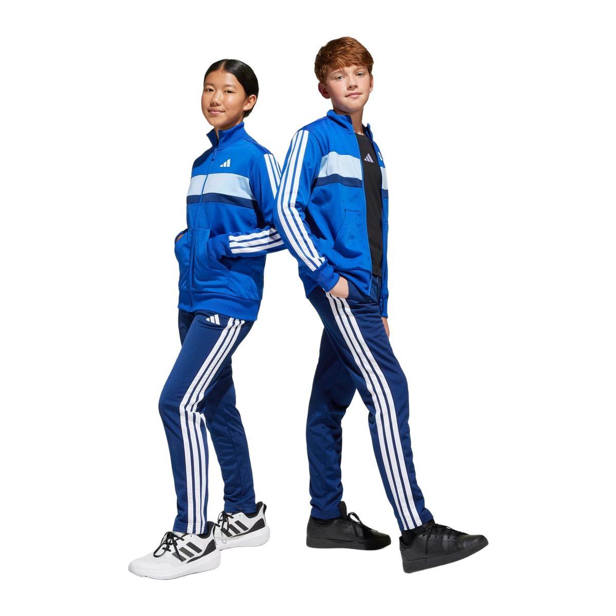 Tuta Seasonal Essentials Tiberio 3-Stripes Tricot Junior Tuta Bambini