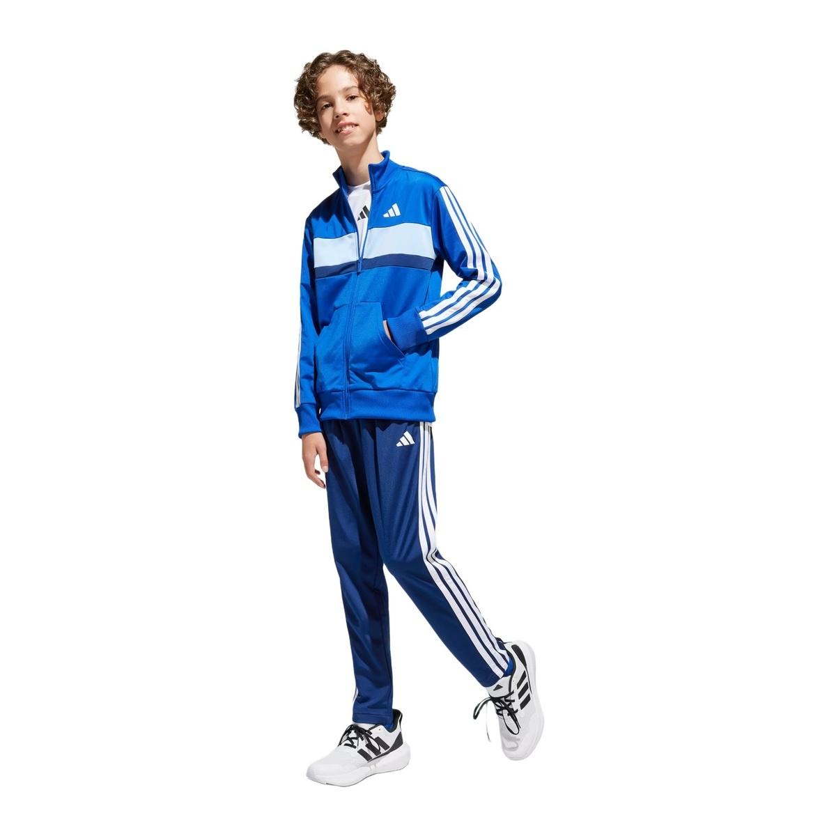 Tuta Seasonal Essentials Tiberio 3-Stripes Tricot Junior Tuta Bambini