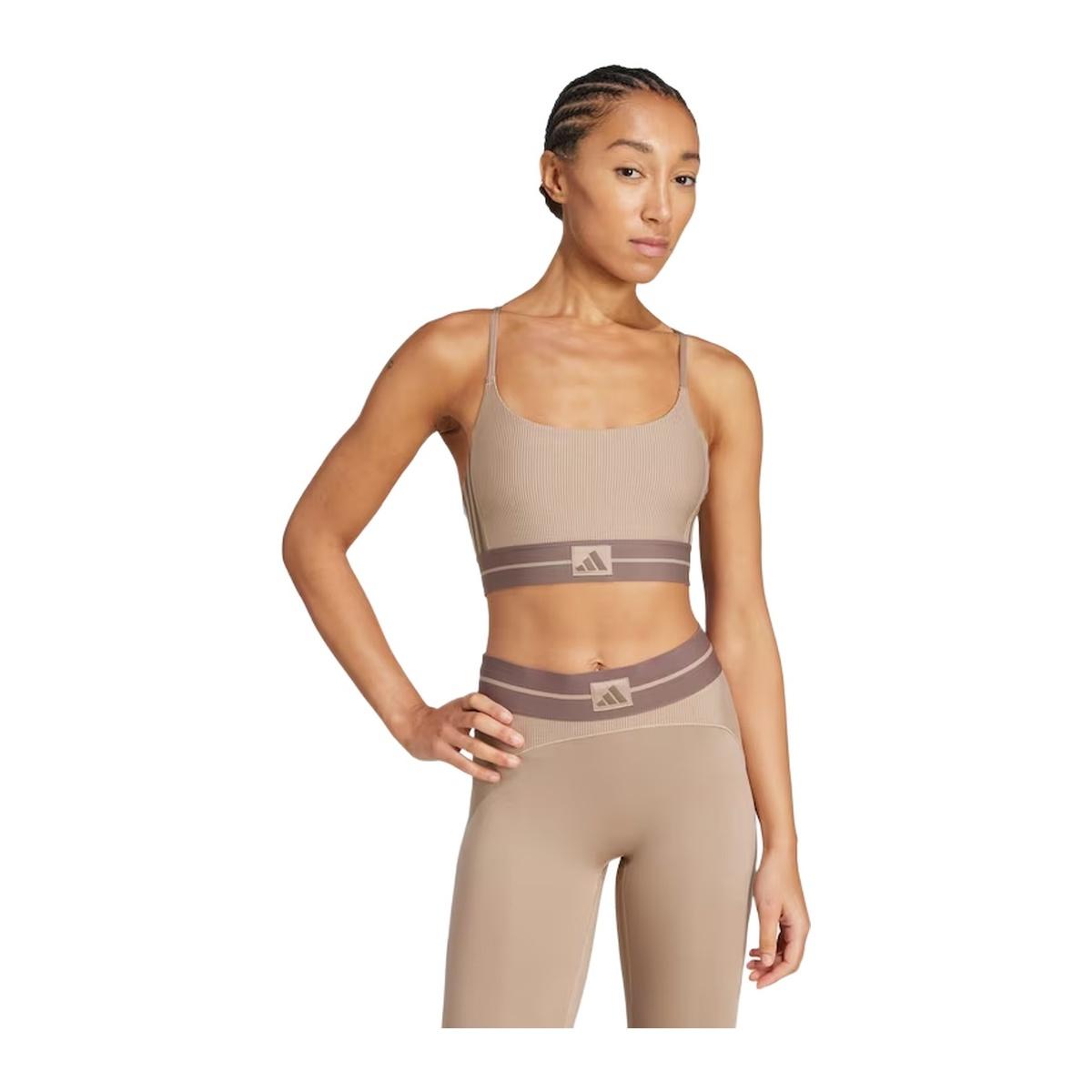 Adidas Hyperglam Rib Bralette Fitness Donna