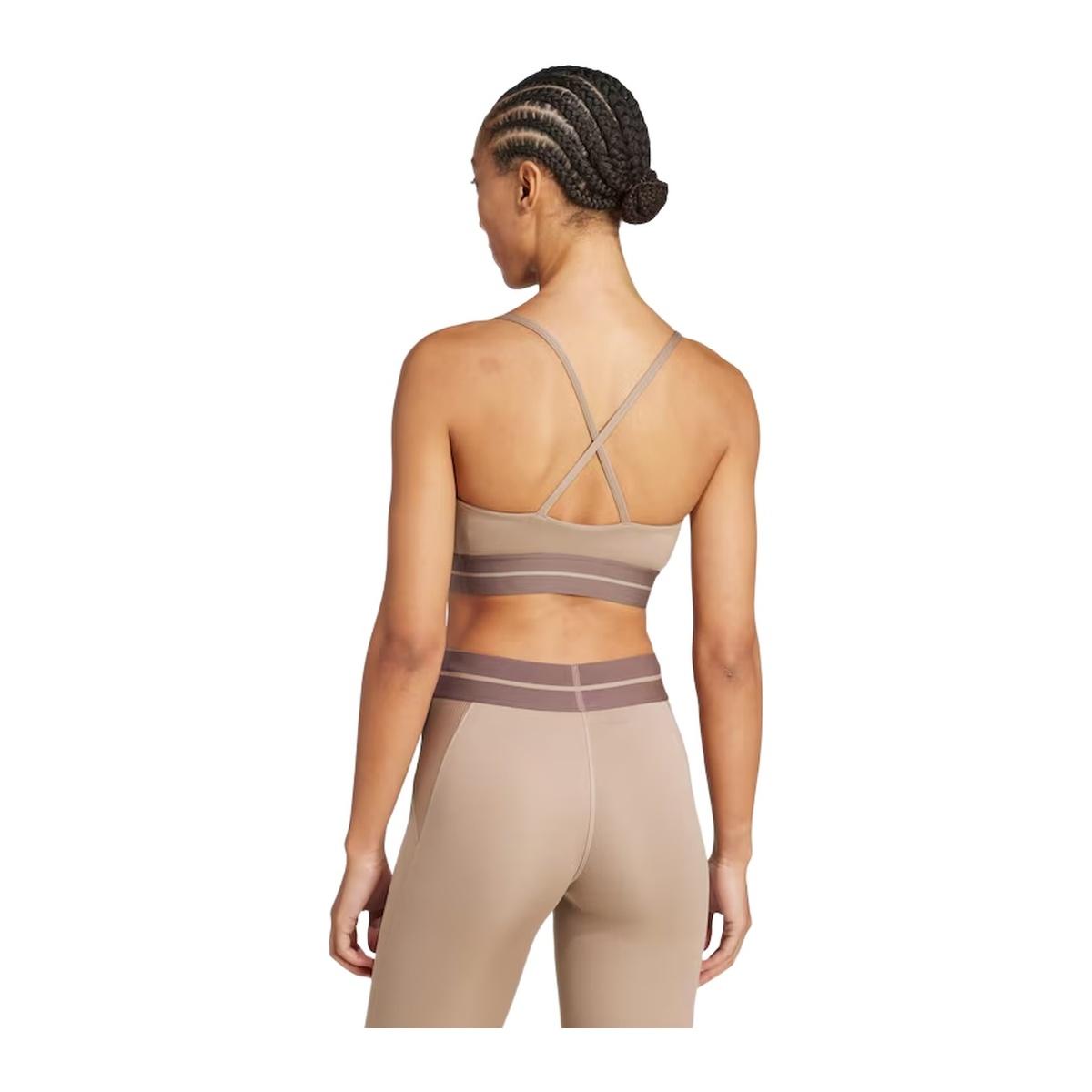 Adidas Hyperglam Rib Bralette Fitness Donna