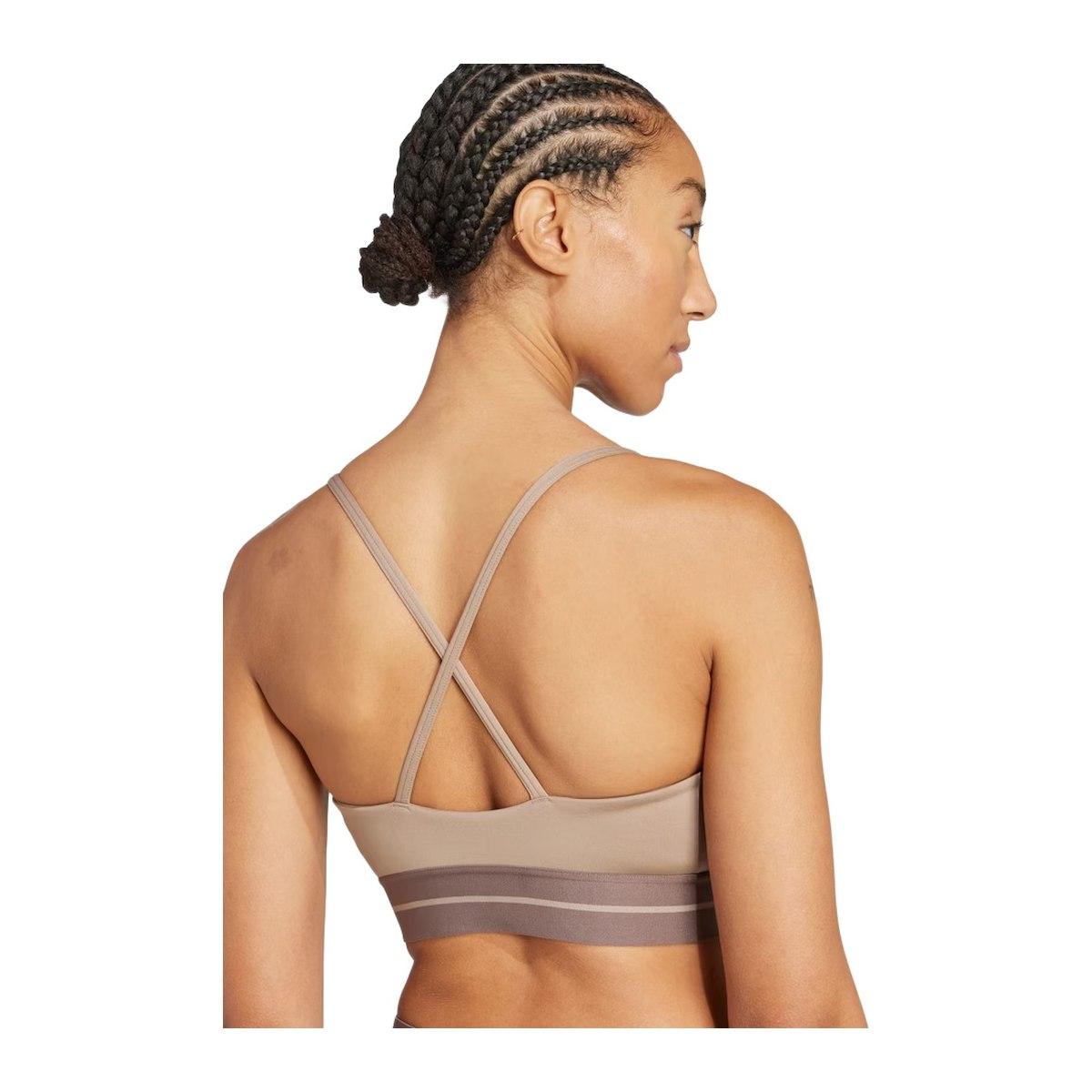 Adidas Hyperglam Rib Bralette Fitness Donna