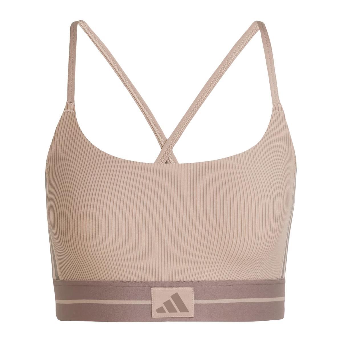 Adidas Hyperglam Rib Bralette Fitness Donna