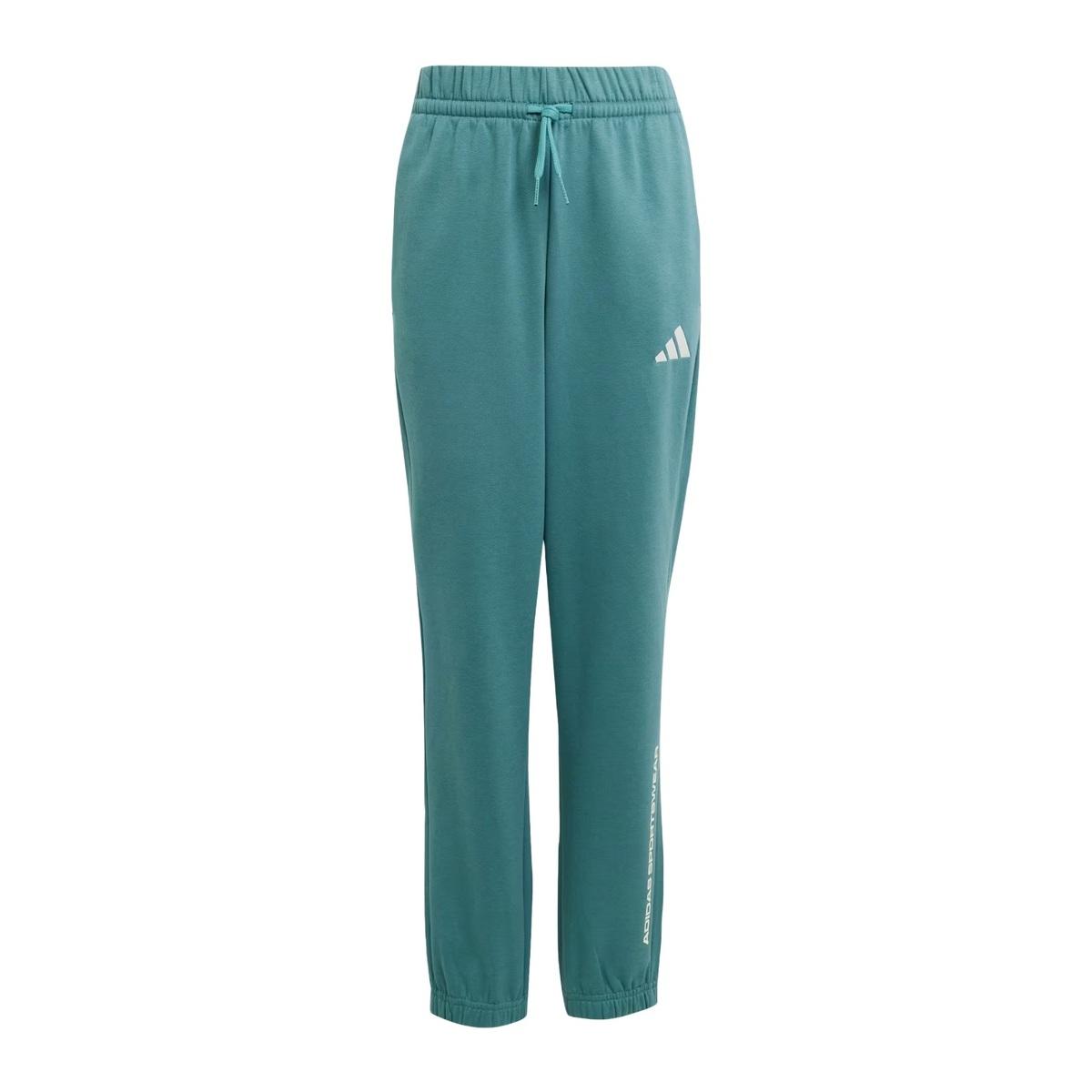 Adidas Pantaloni Tuta in Tessuto Felpato Bambini