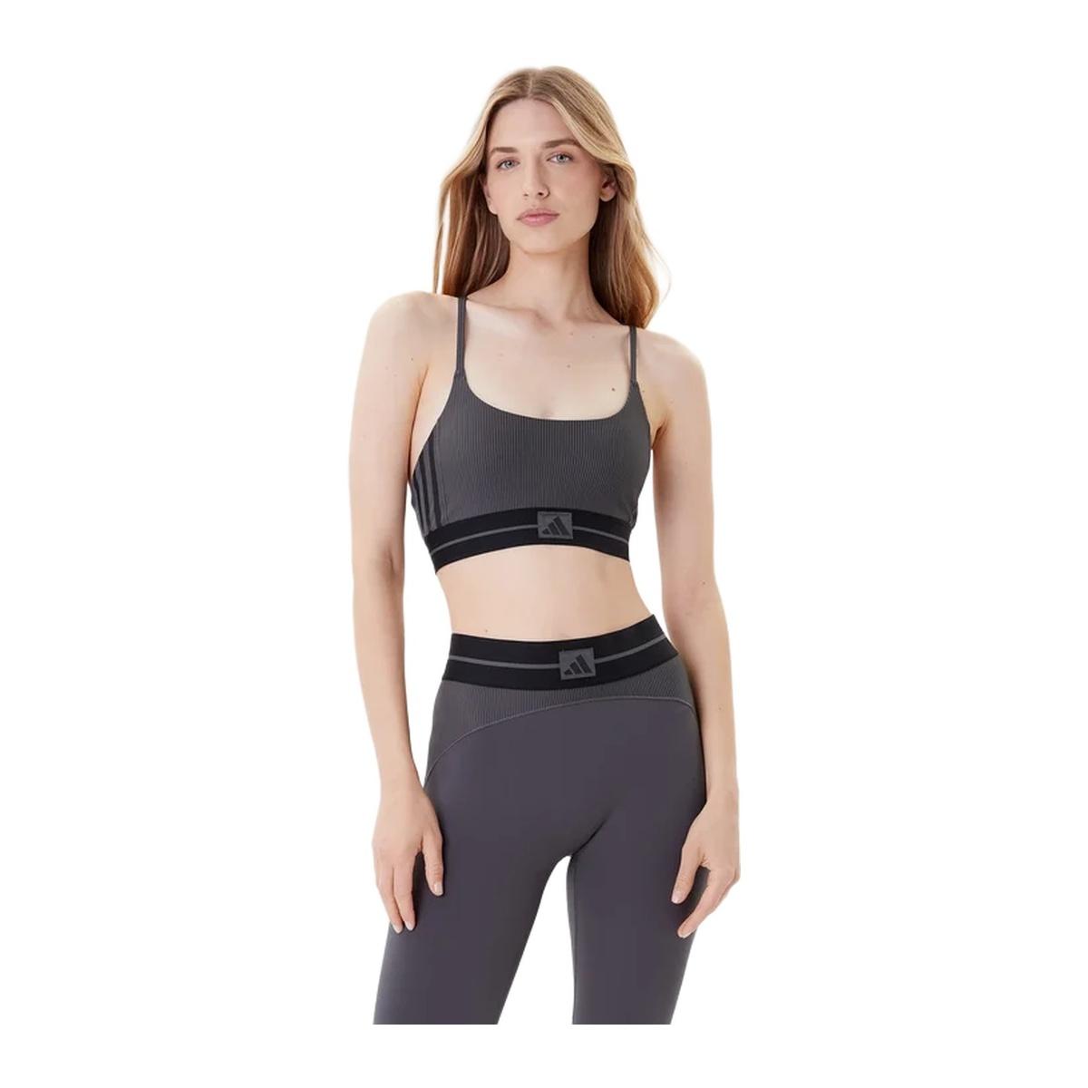 Adidas HYG RIB Bralette Reggiseno Fitness Donna