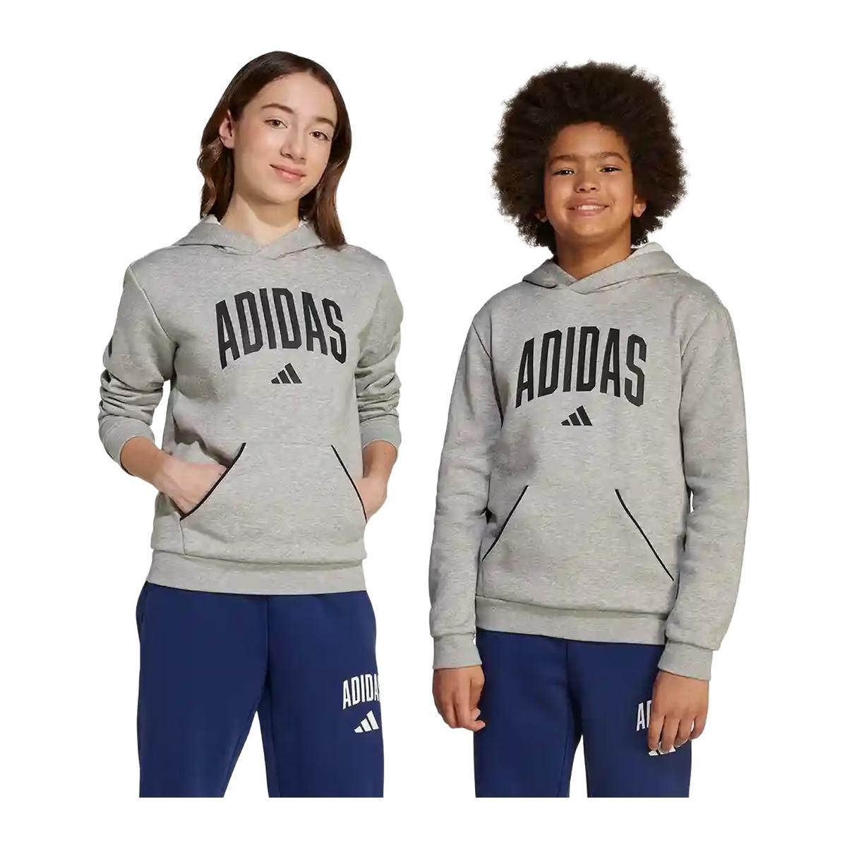 Adidas Felpa con Cappuccio Fitness Bambini