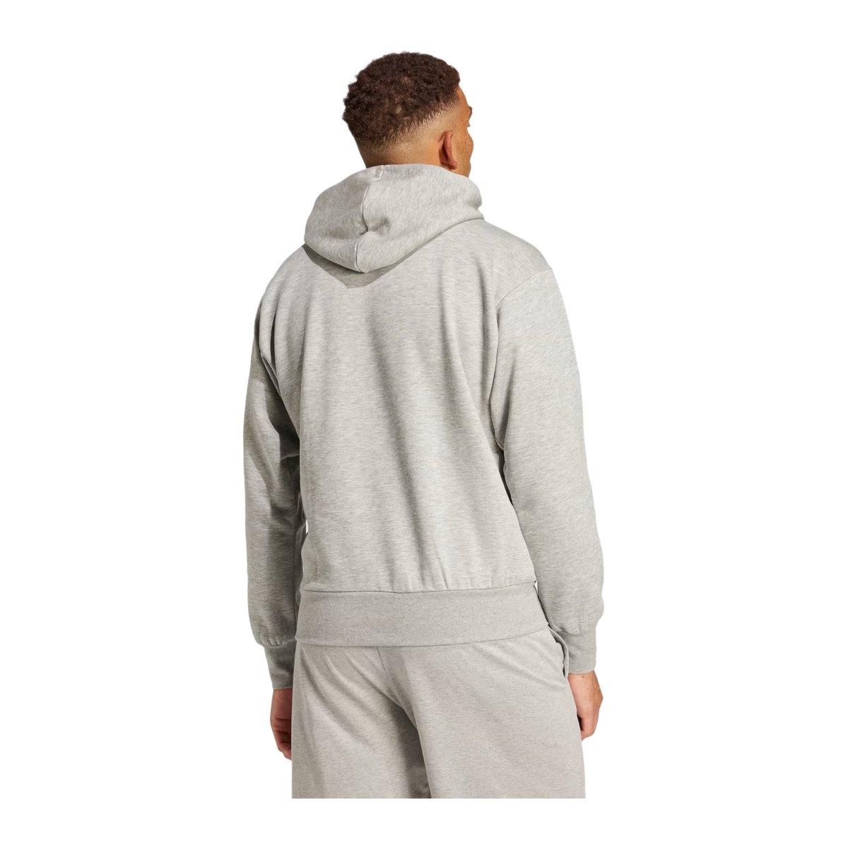 Adidas Hoodie Felpa con Cappuccio Fitness Uomo
