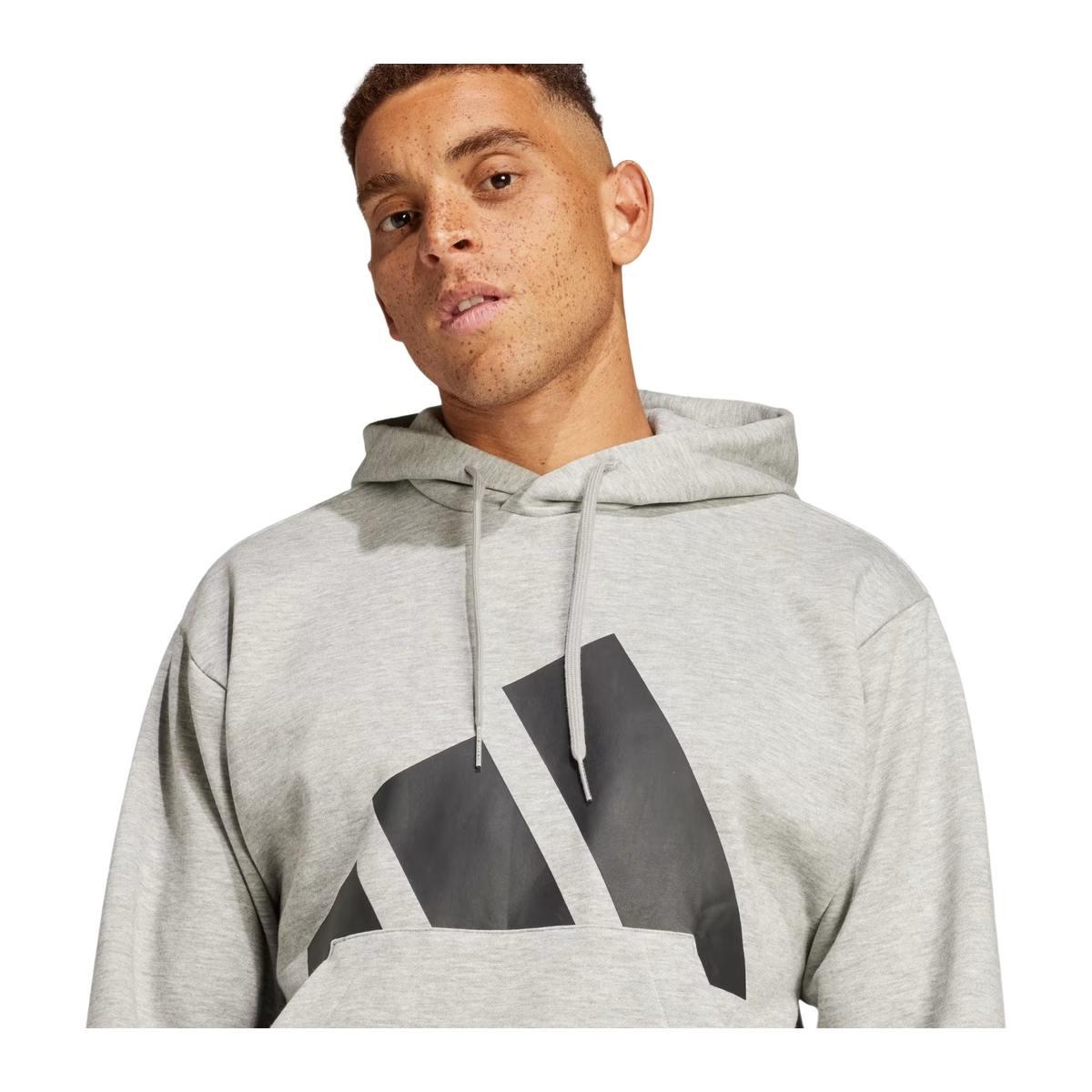 Adidas Hoodie Felpa con Cappuccio Fitness Uomo