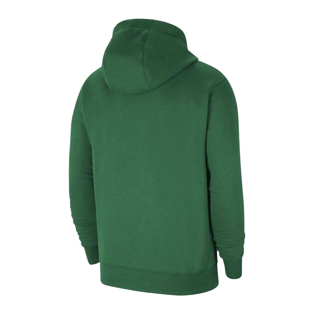Nike Fleece Felpa con Cappuccio Fitness Uomo Verde