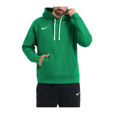 Nike Fleece Felpa con Cappuccio Fitness Uomo Verde