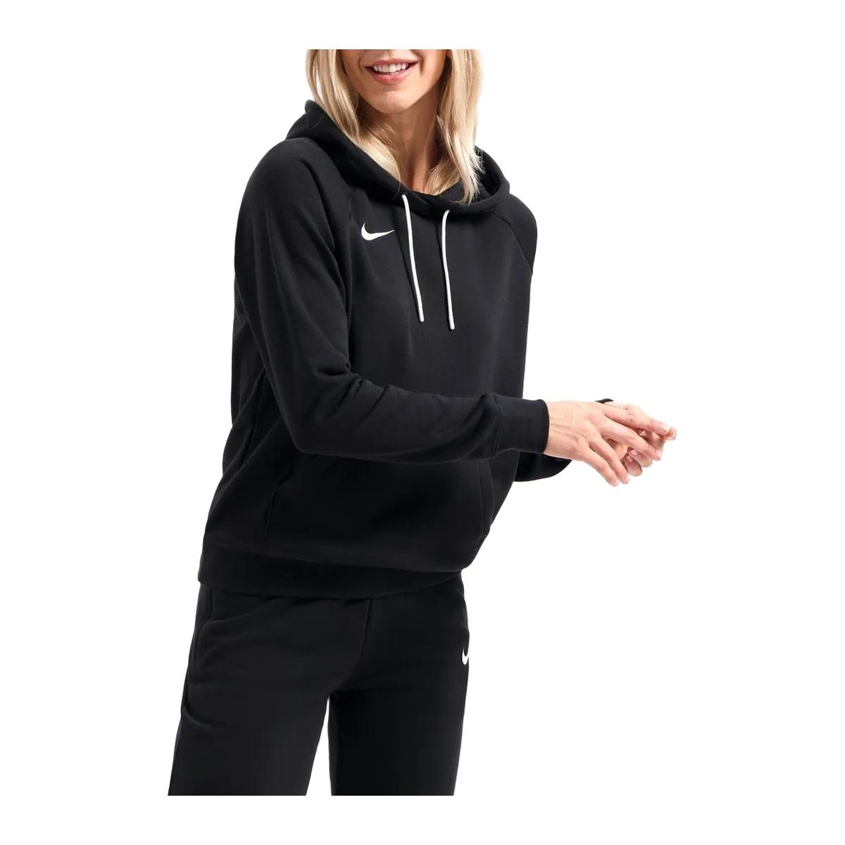 Nike Park20 Felpa con Cappuccio Fitness Donna Nera