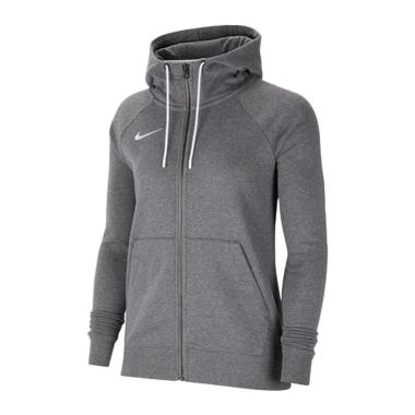 Nike Park20 Felpa con Cappuccio Full Zip Fitness Donna Grigio