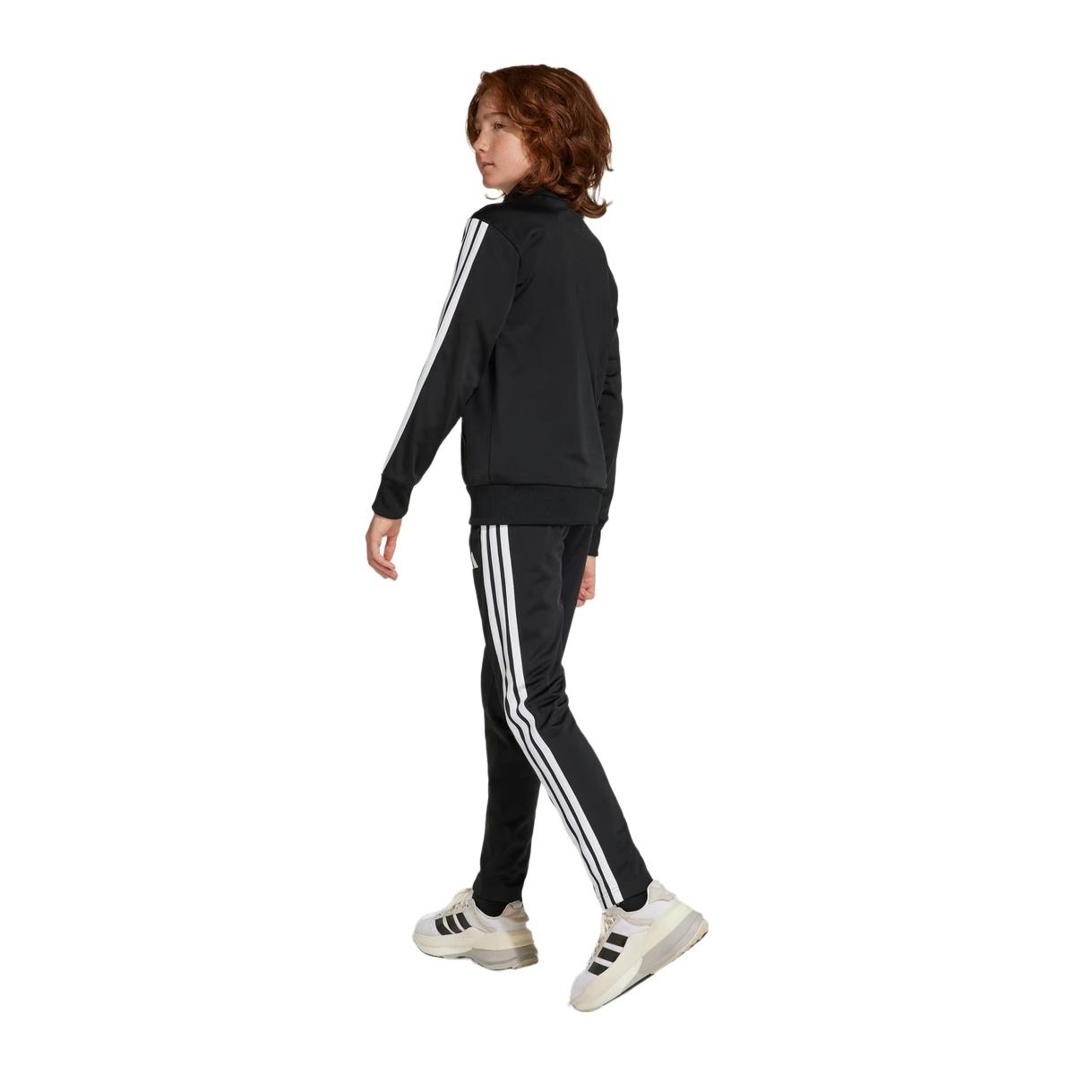 Adidas Seasonal Essential Tiberio 3 Stripes Tuta Fitness Junior Bambini