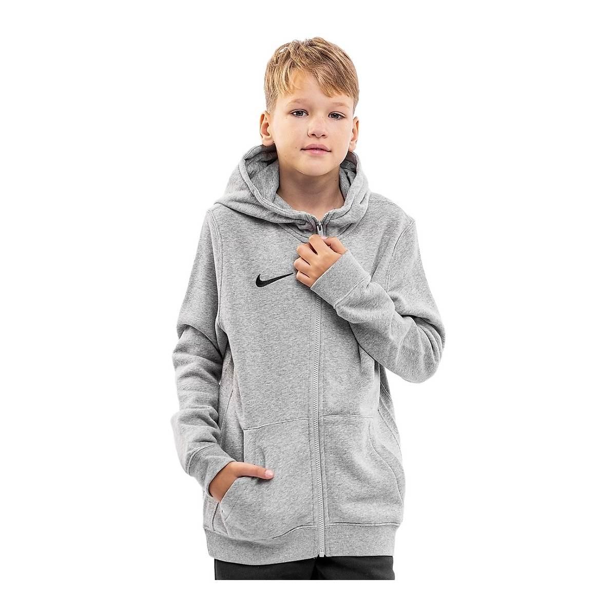 Nike Big Kids Fleece Full-Zip Soccer Hoodie - Felpa Bambini