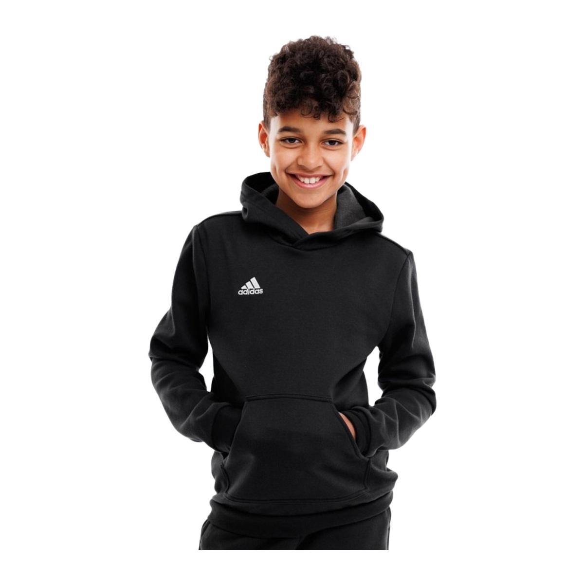 Adidas Entrada 22 Felpa con Cappuccio Junior Bambini