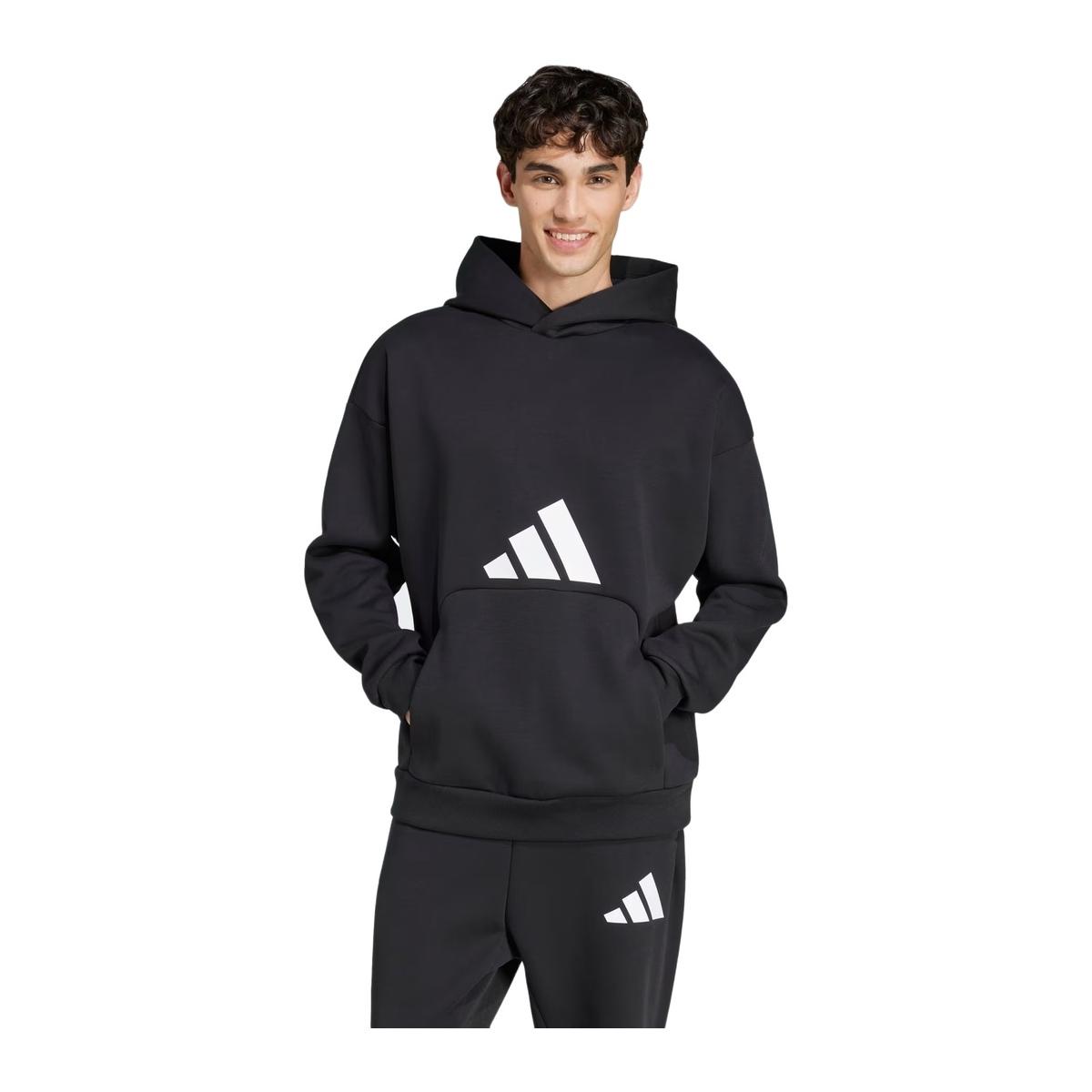 Adidas Future Icons 3 Bar Logo  Felpa con Cappuccio
