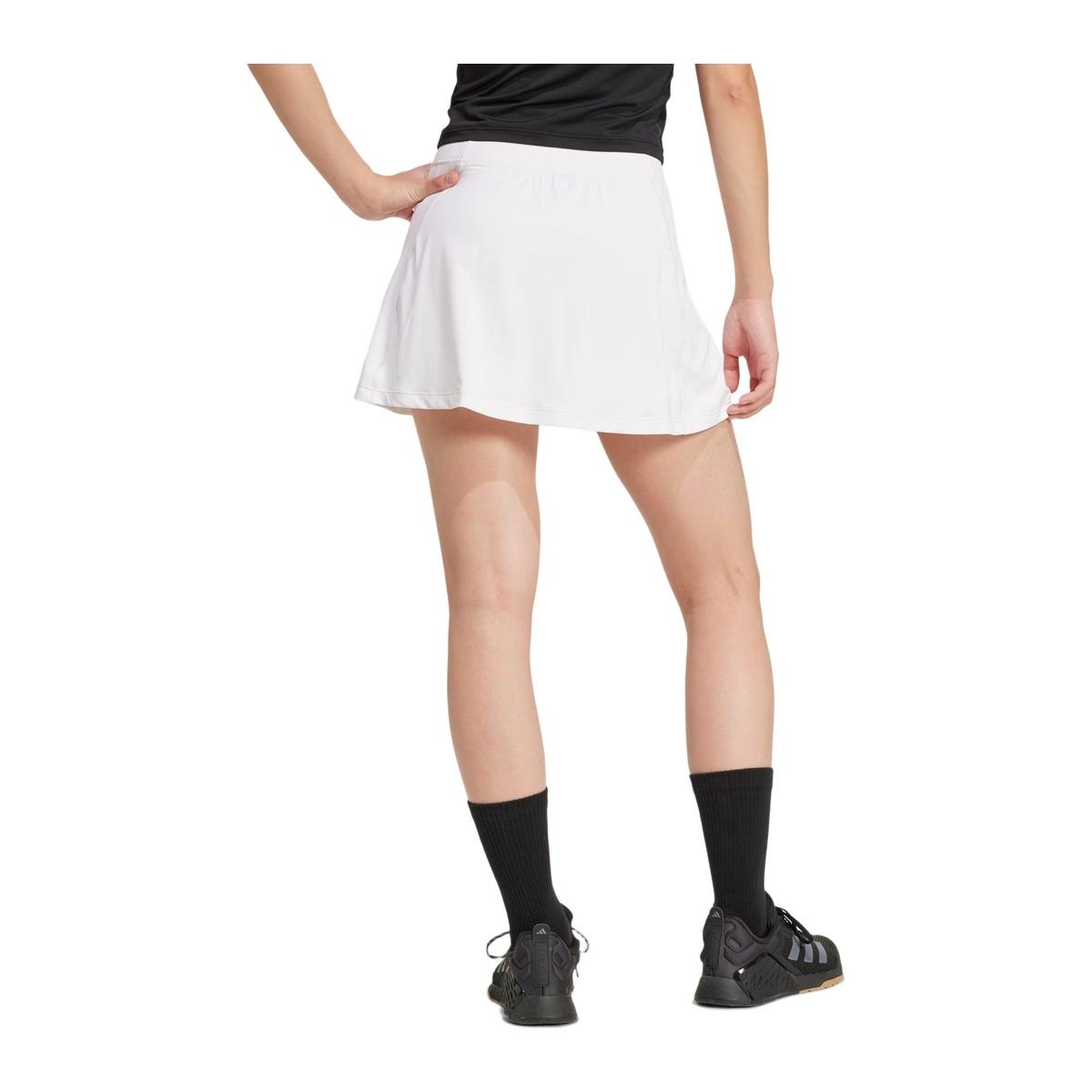 Adidas Optime Skort Gonna Pantaloncino Fitness Donna